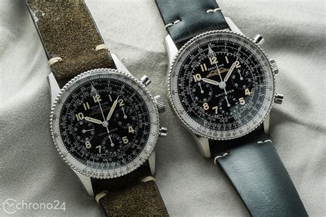 breitling con datario al posto delle 6|L’evoluzione di un classico: il Breitling ref. 806 .